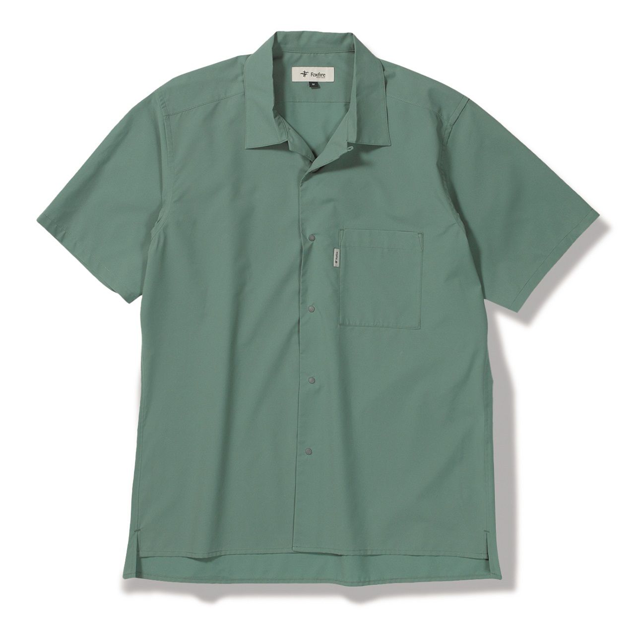 TSシェルシャツS/S /アッシュグリーン