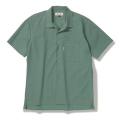 TSシェルシャツS/S /アッシュグリーン