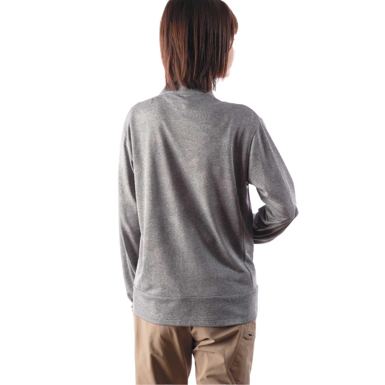 SCウィンドパスフルジップ(Women's)/ライトグレー
