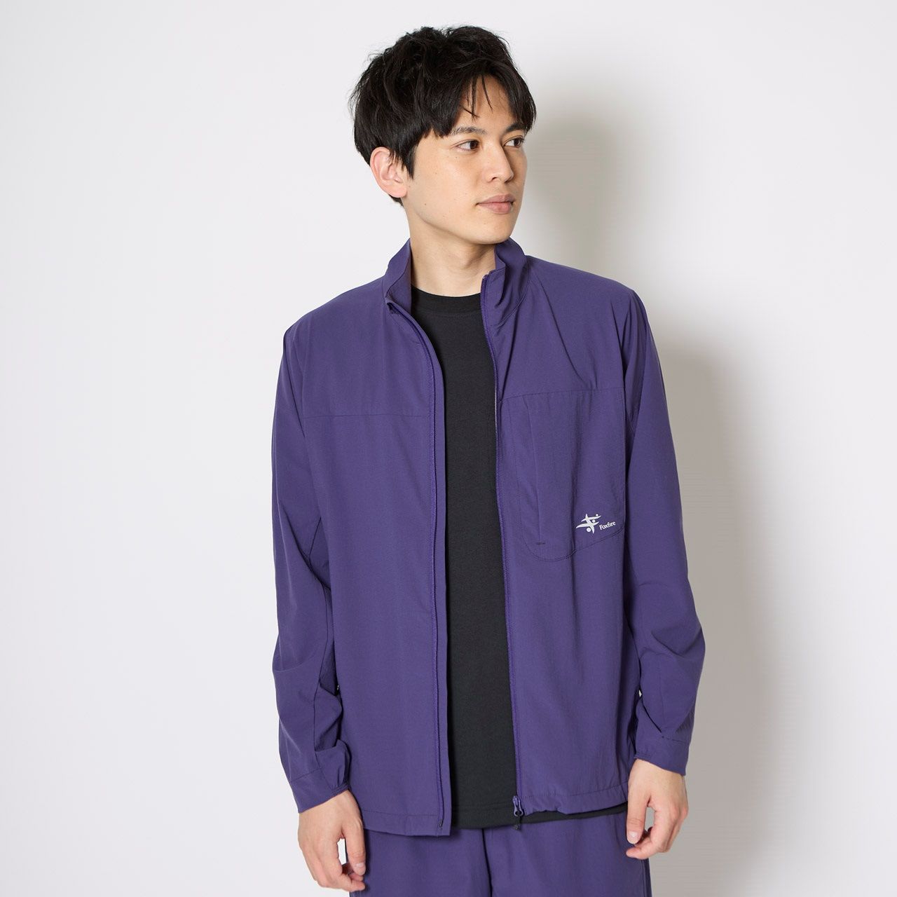 スタッシュライトジャケット (Unisex)/ブラック