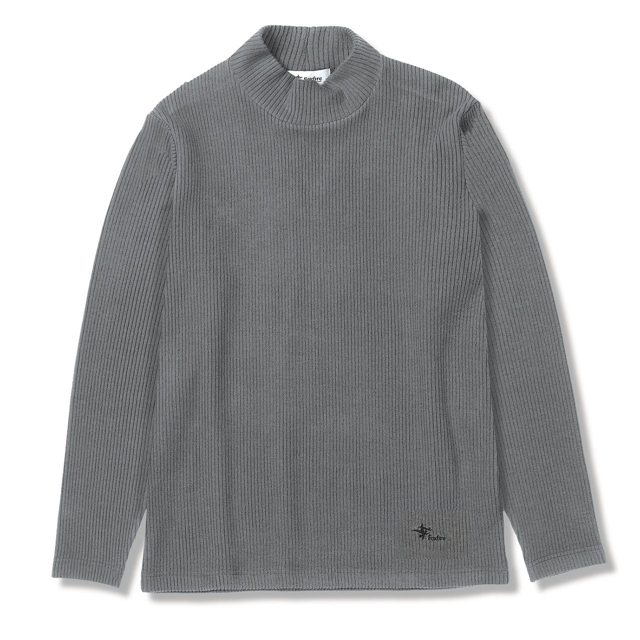コーデュロイハイネック(Men's)/ダークグレー