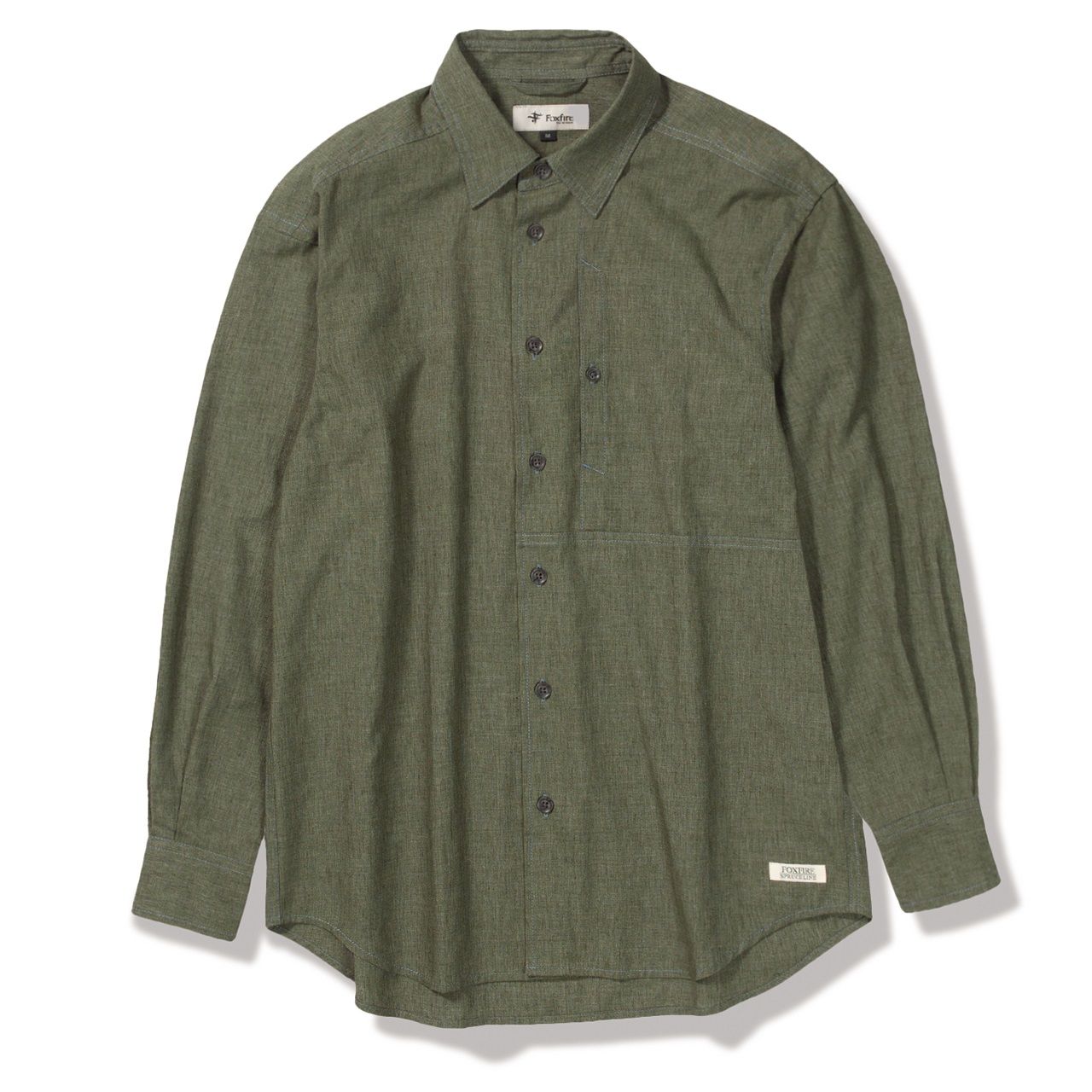 クールマックスシャンブレーシャツ (Men's)/オリーブ