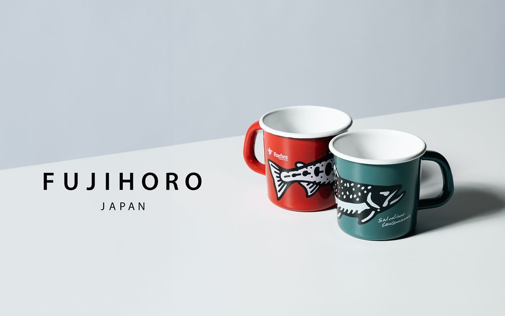 Foxfireに「富士ホーロー」製のマグカップ True To Nature Enamel Mugが登場。