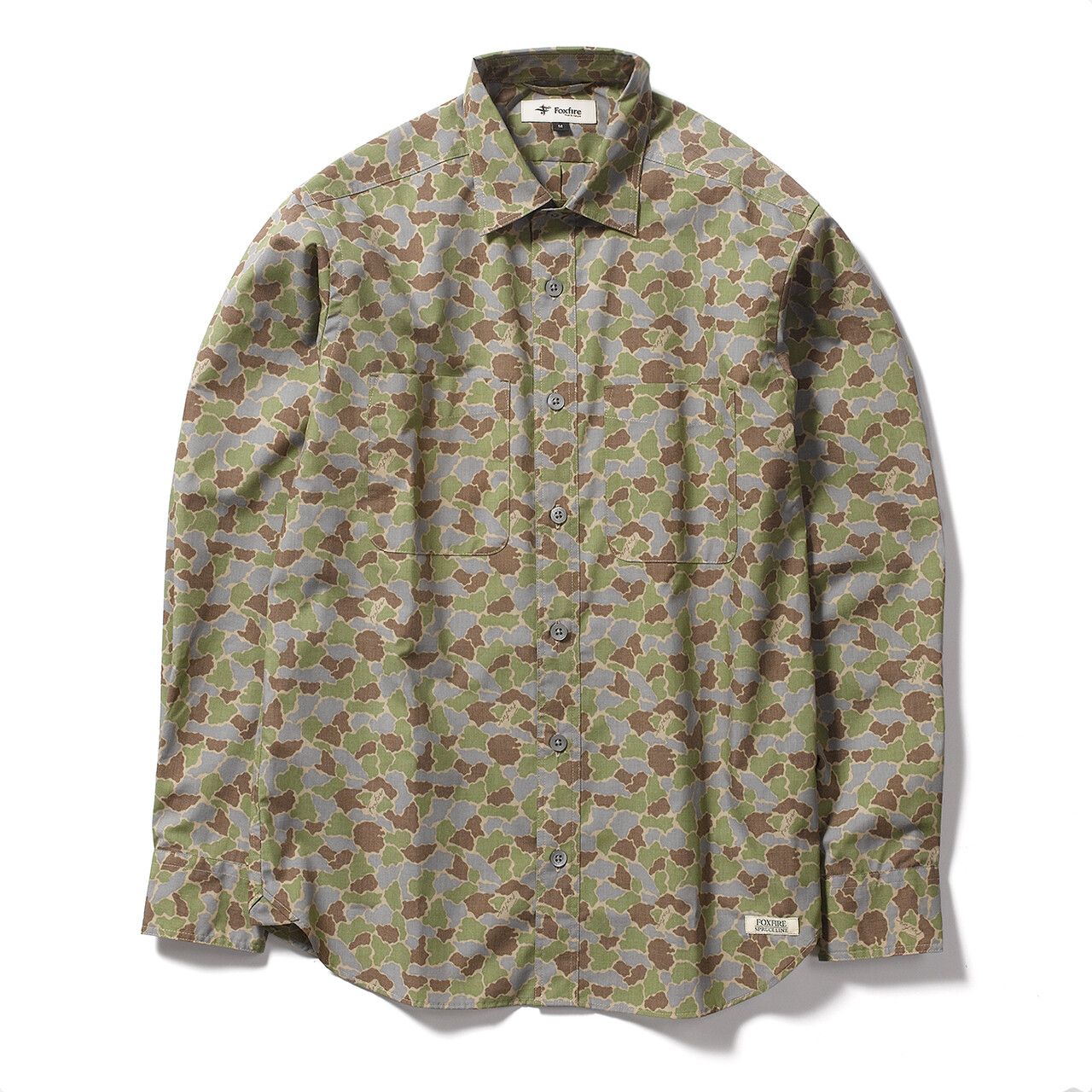 フィッシュアイカモシャツ(Men's)/グリーンカモ