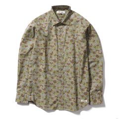 フィッシュアイカモシャツ(Men's)/グリーンカモ  Foxfire