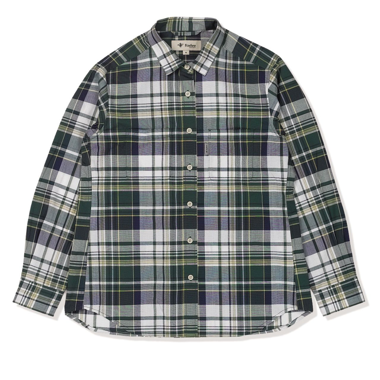 Cシールドフレッシュチェックシャツ (Women's)/グリーン