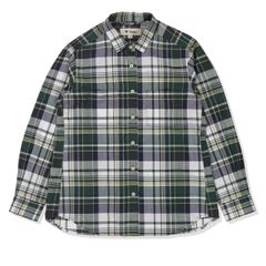 Cシールドフレッシュチェックシャツ (Women's)/グリーン  Foxfire