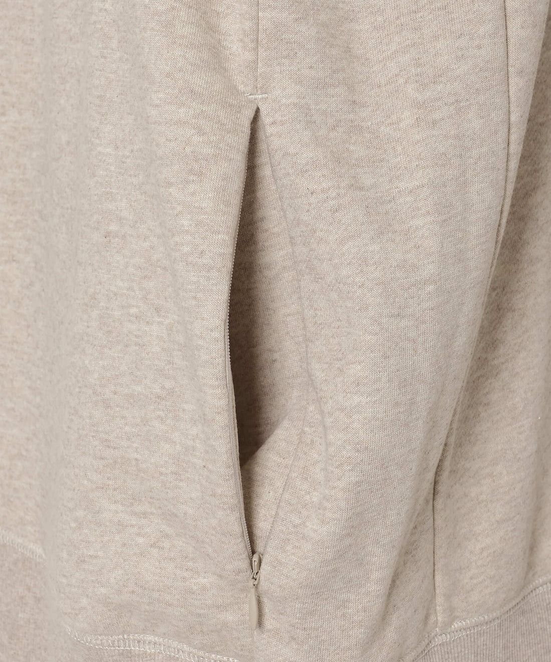 エコハイブリッド ボックスロゴ スウェットシャツ/ホワイト