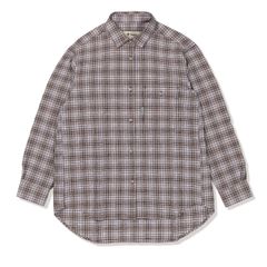 Cシールドバンピーシャツ/ベージュ  Foxfire