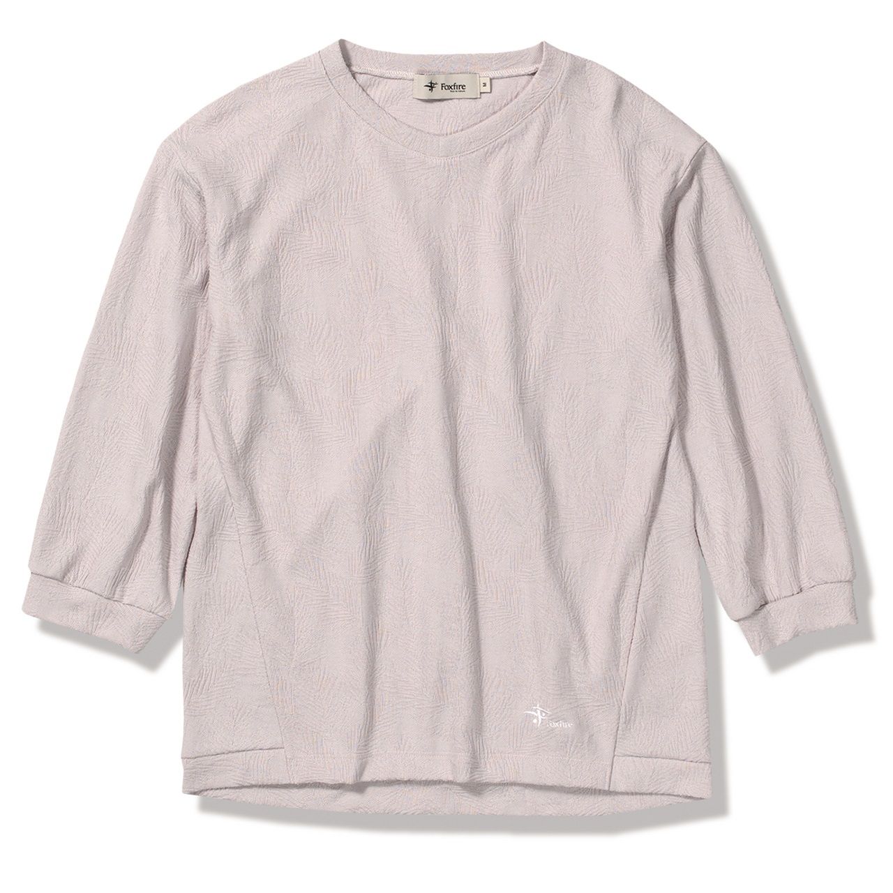 TSプランツジャカードクルー7/S (Women's)/ペールピンク