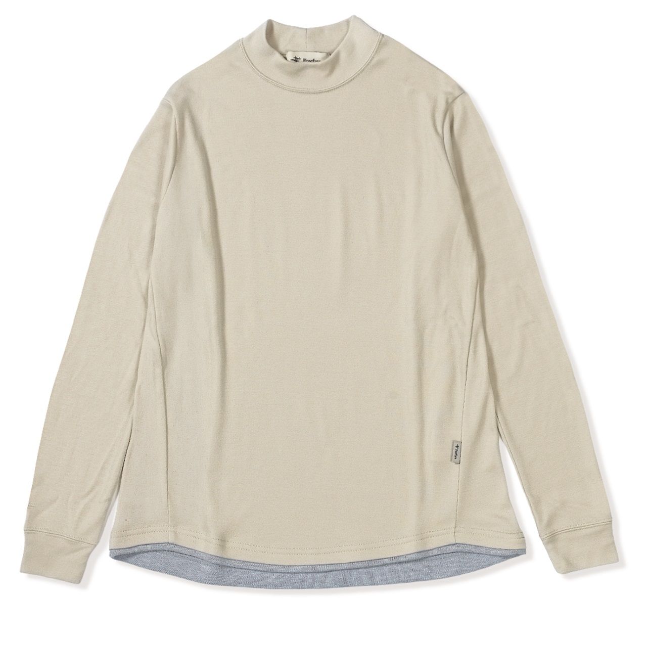 TSサーマルスムースレイヤードモック (Women's)/クリームイエロー
