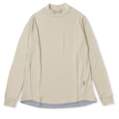 TSサーマルスムースレイヤードモック (Women's)/クリームイエロー