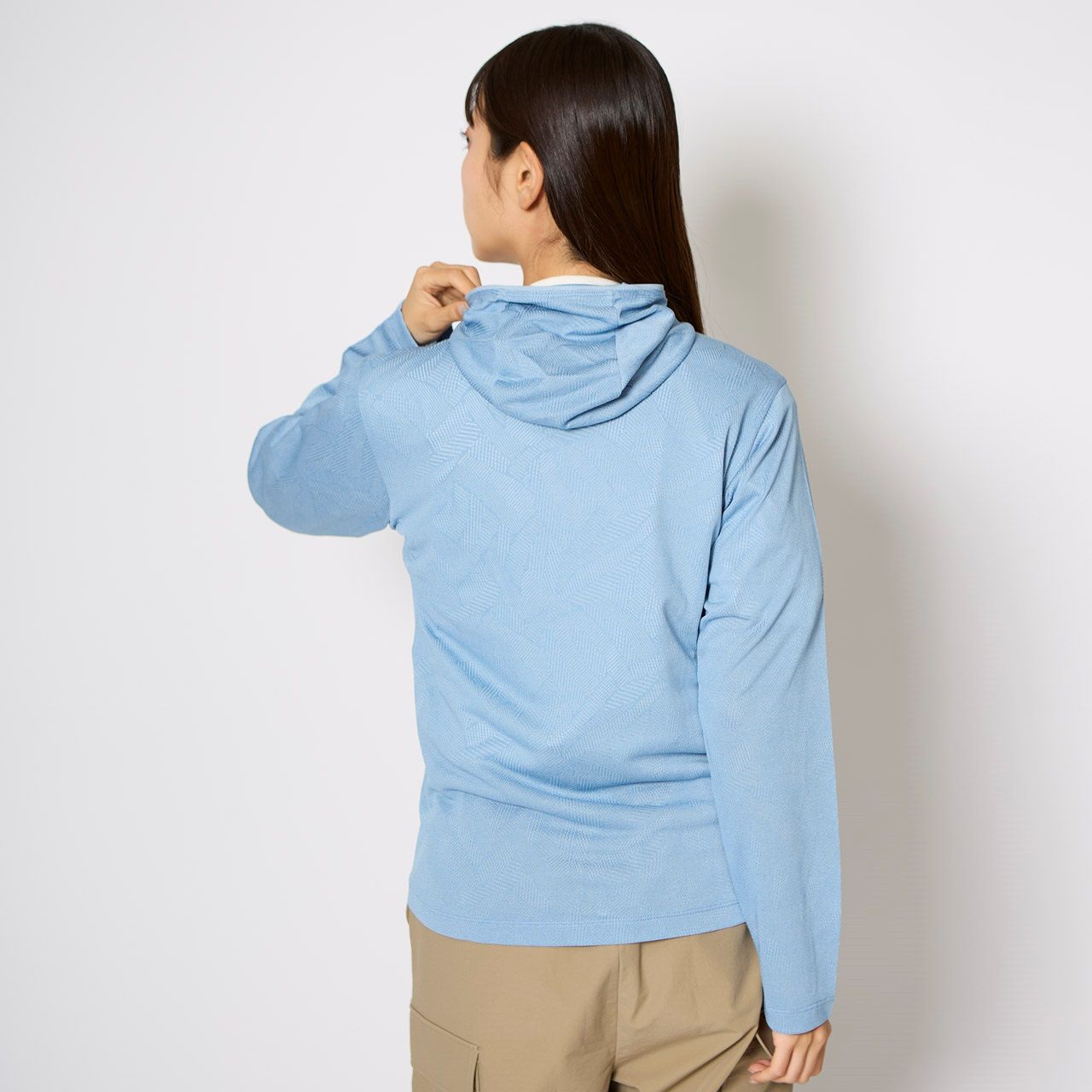 SCウィンドパスフーディ (Women’s)/ライトブルー