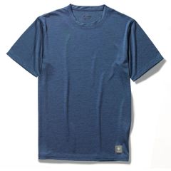 TS EXストレッチクルーS/S(Men's)/ブルー  Foxfire