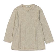 TSアイランドフラワージャカードクルー7/S (Women’s)/グラナイトサンド  Foxfire