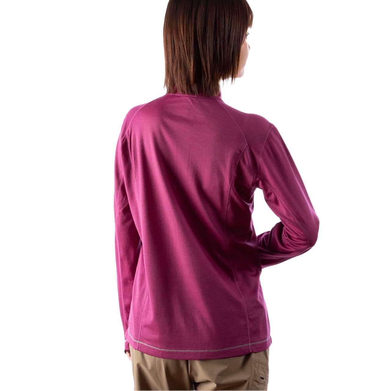 TSウールハーフジップ(Women's)/グレー
