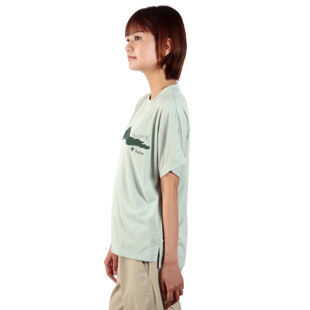 CシールドエンドレスライズティーS/S (Women's)/ミストミント