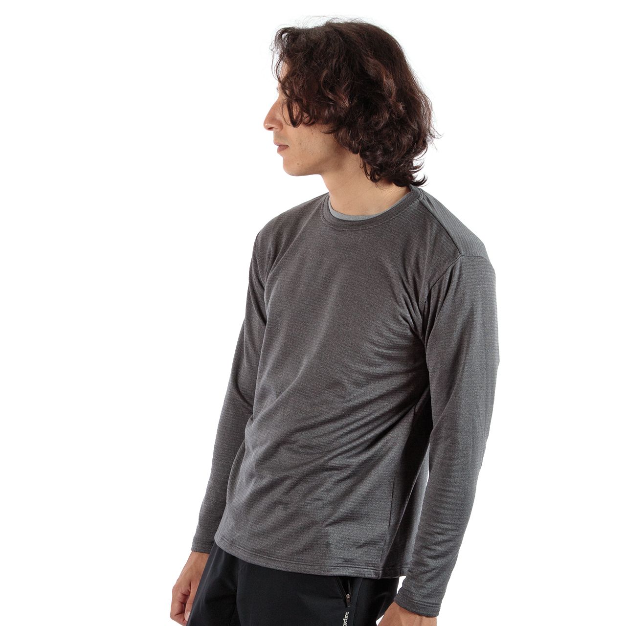 TS EXストレッチグリッドクルー/サンド