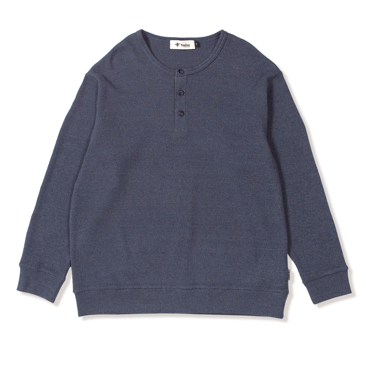 ミニワッフルヘザーヘンリー (Men's)/ネイビー
