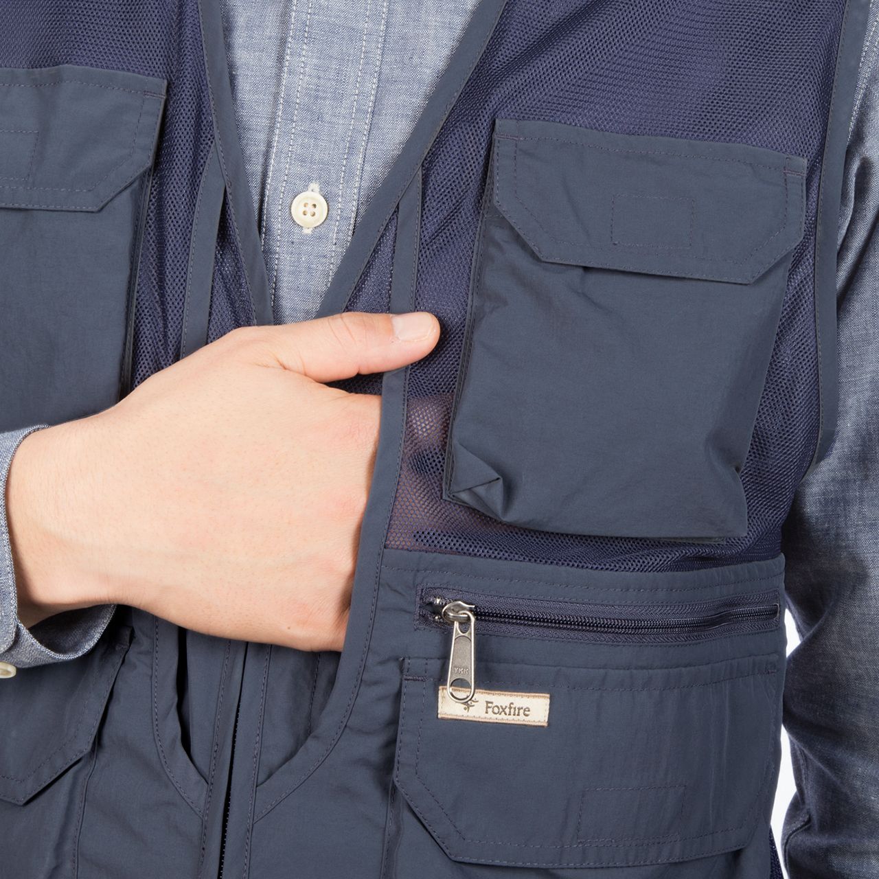 DEOメッシュベスト/ネイビー