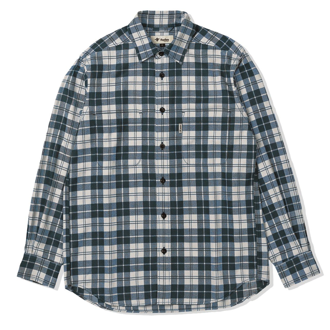 TSウォームチェックシャツ(Men's)/ネイビー
