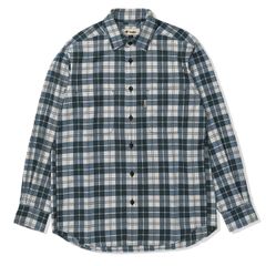 TSウォームチェックシャツ(Men's)/ネイビー