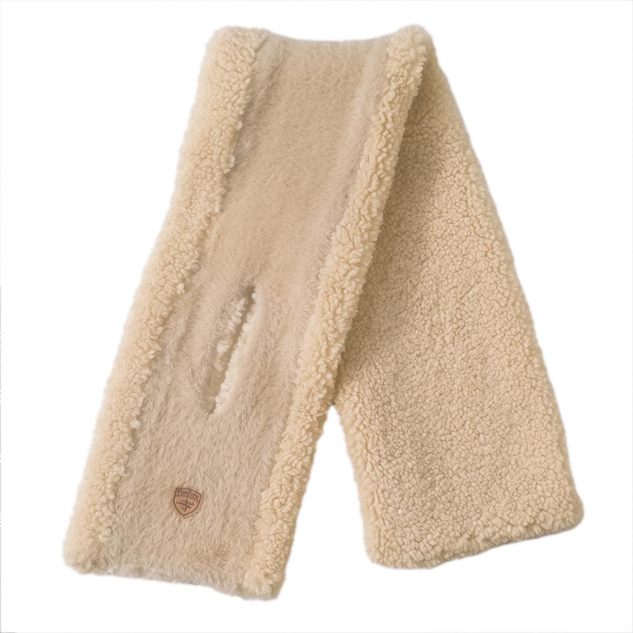 モールヤーンニットループマフラー(Women's)/アイボリー