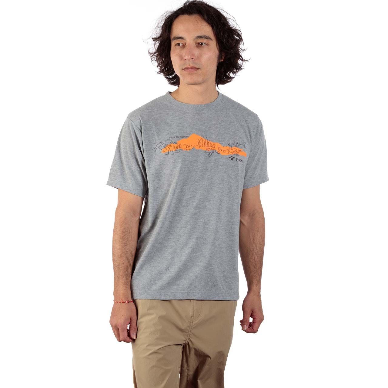 TSCシールドエンドレスライズティーS/S (Men's)/グレー