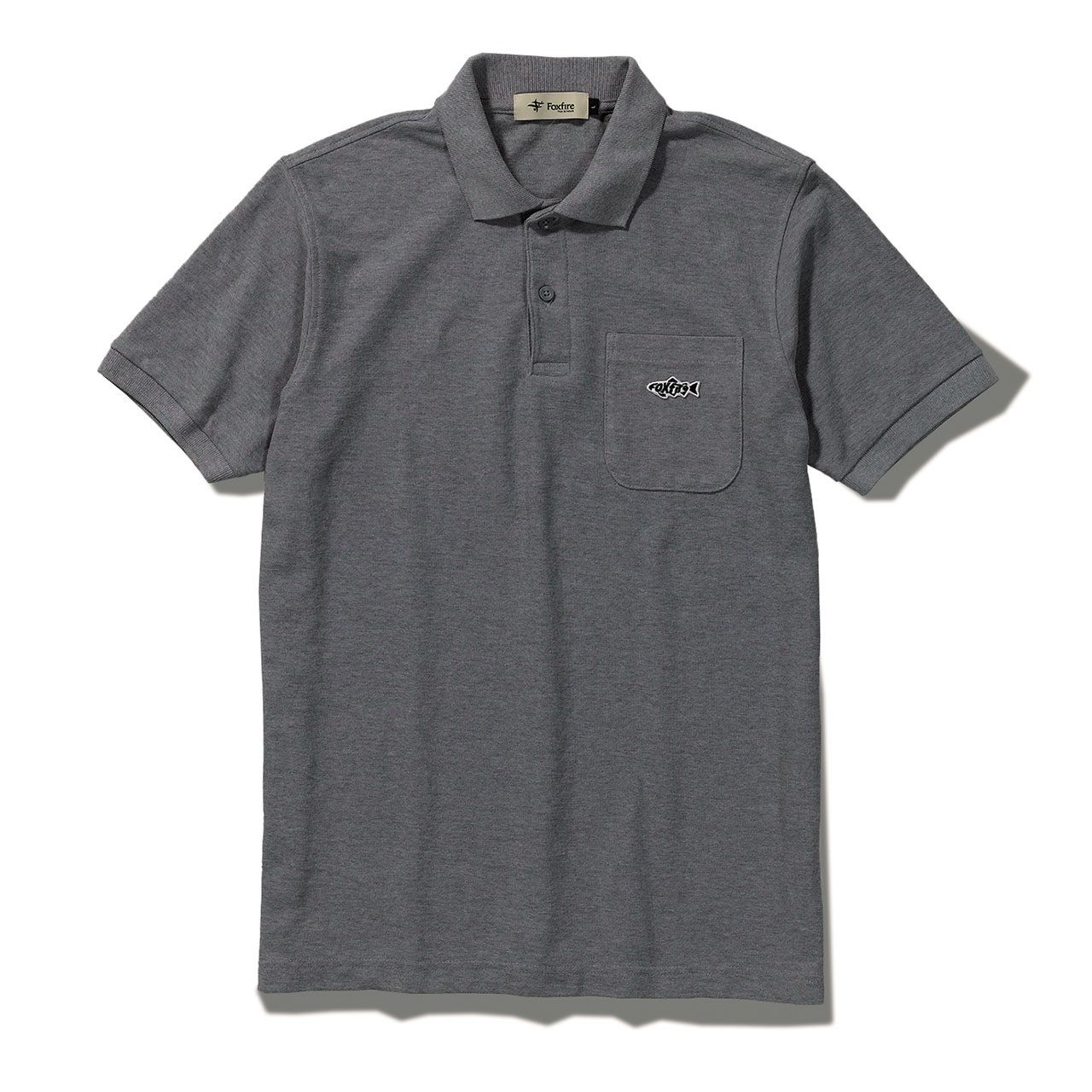 FF Fish ポロ S/S (Men's)/グレー
