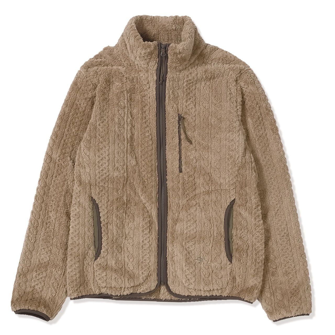 シャギーフリースフルジップ (Men's)/モカ