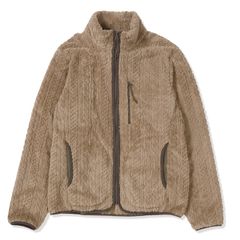 シャギーフリースフルジップ (Men's)/モカ