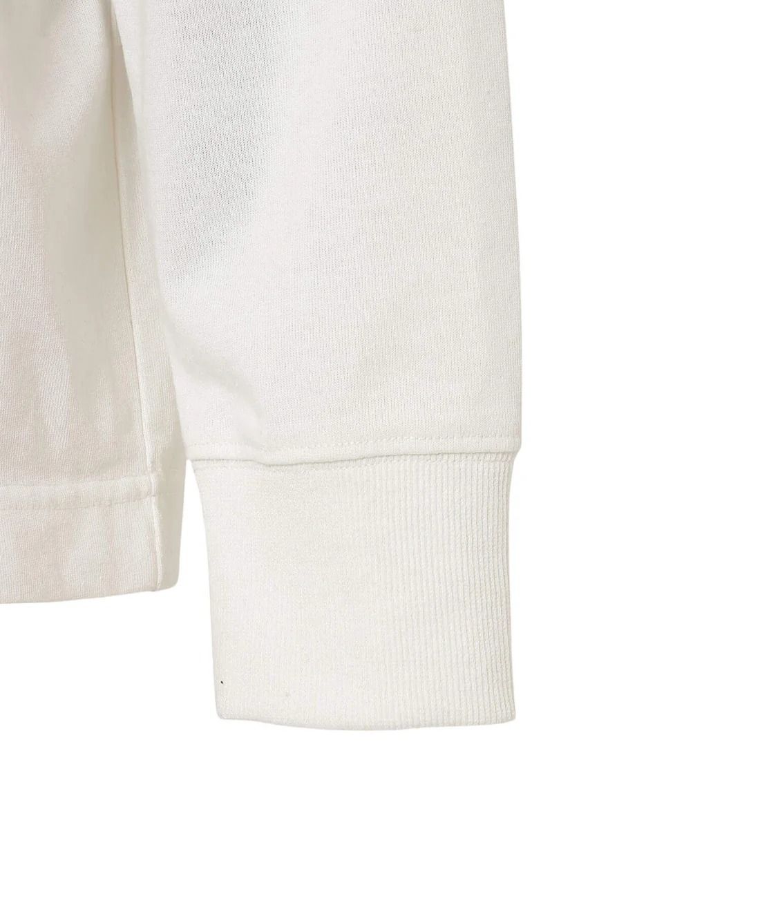 エコハイブリッド ボックスロゴ ロングスリーブTシャツ/ホワイト