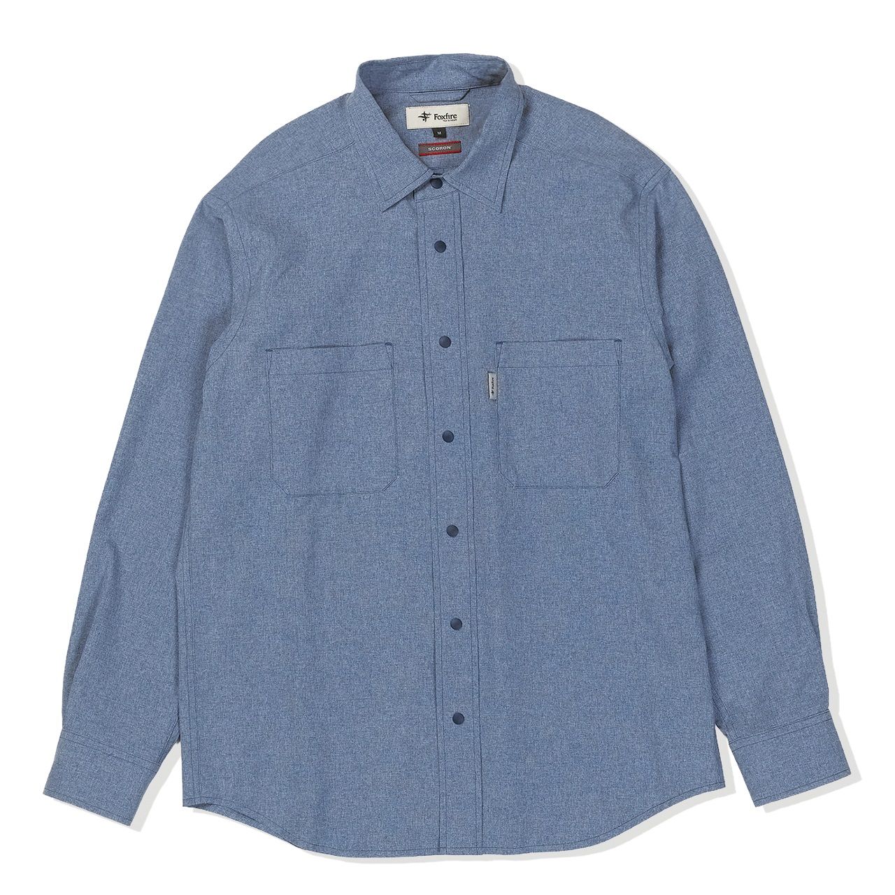 SCウェーブレットシャツ/ブルー