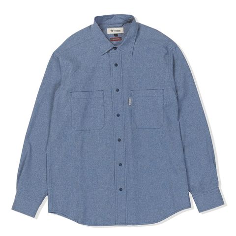 SCウェーブレットシャツ/ブルー