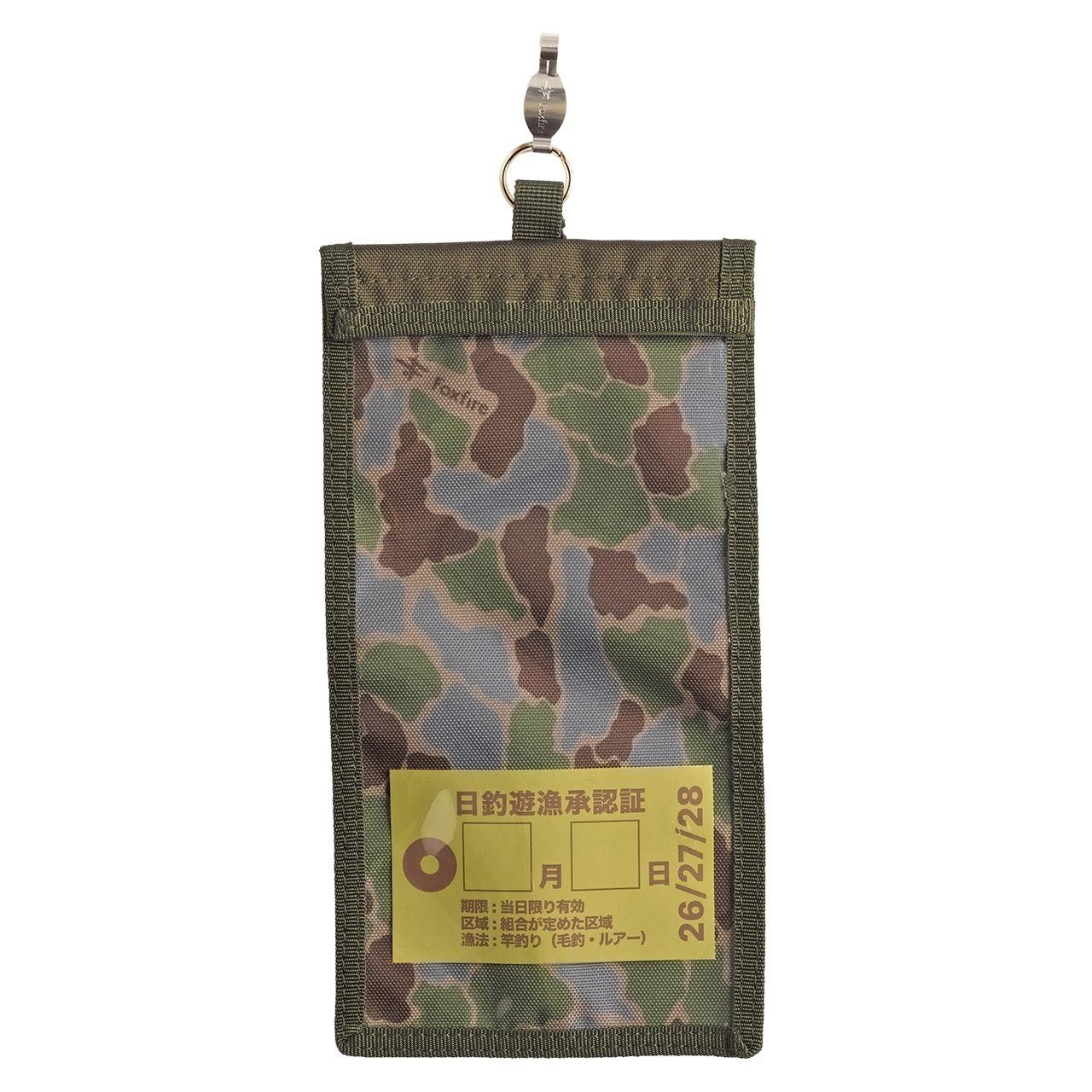 FEカモライセンスホルダー/オリーブ