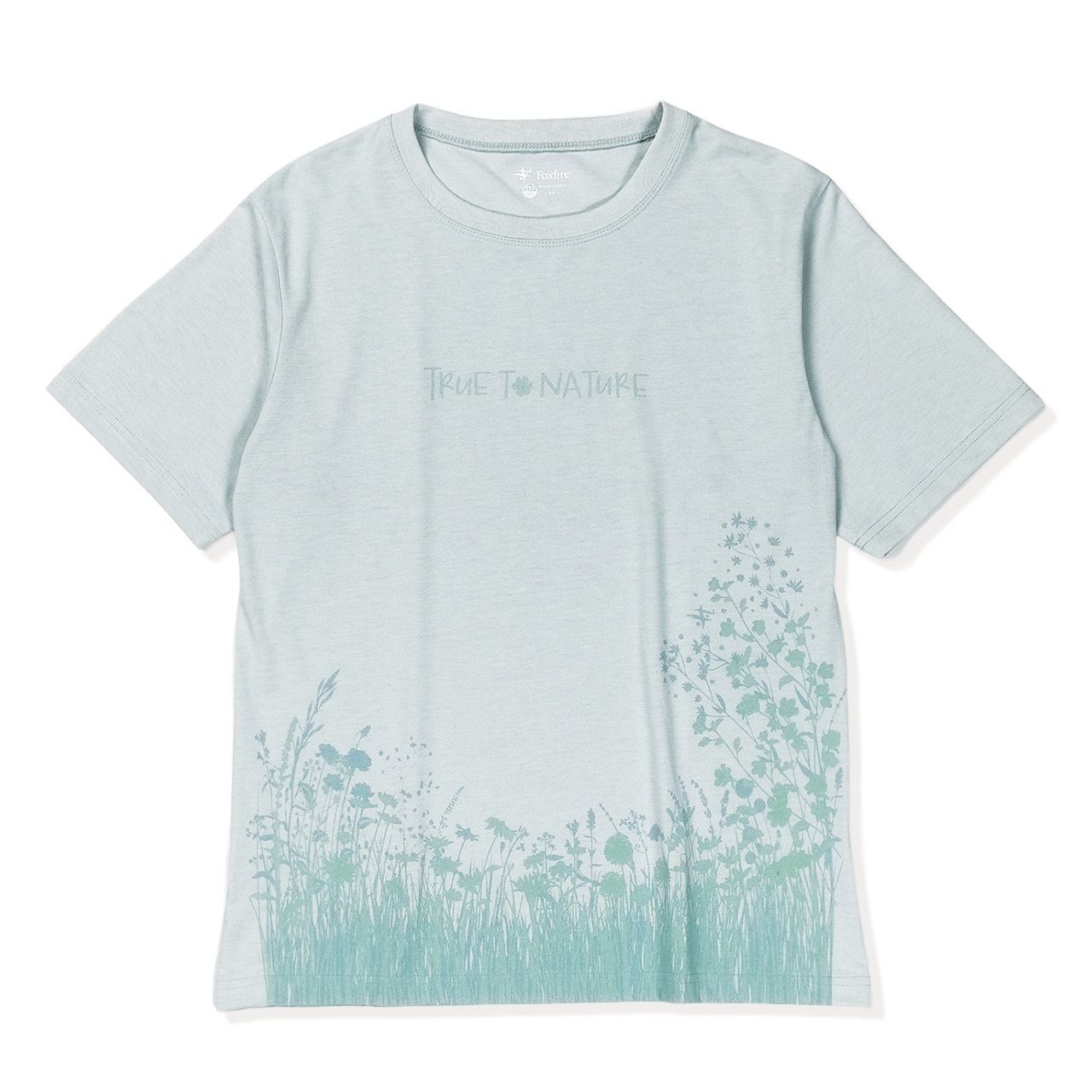 CシールドフィールドフラワーティーS/S (Women's)/ミストミント