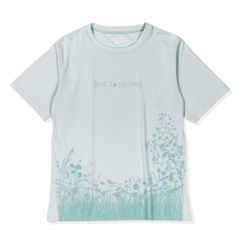 CシールドフィールドフラワーティーS/S (Women's)/ミストミント