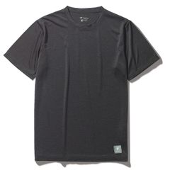 TS EXストレッチクルーS/S(Men's)/ブラック  Foxfire