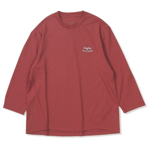 TSプレーナーロゴティー7/S (Women's)/アイアンレッド