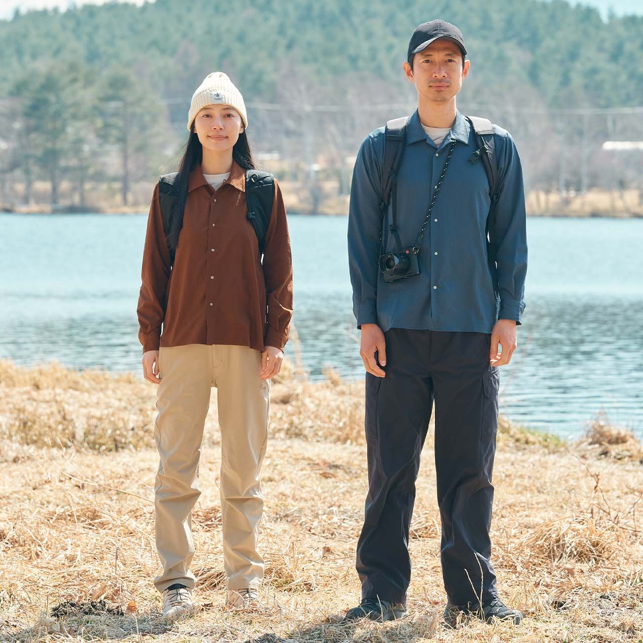 TSクリンクルシェルシャツ (Unisex)/スレートブルー