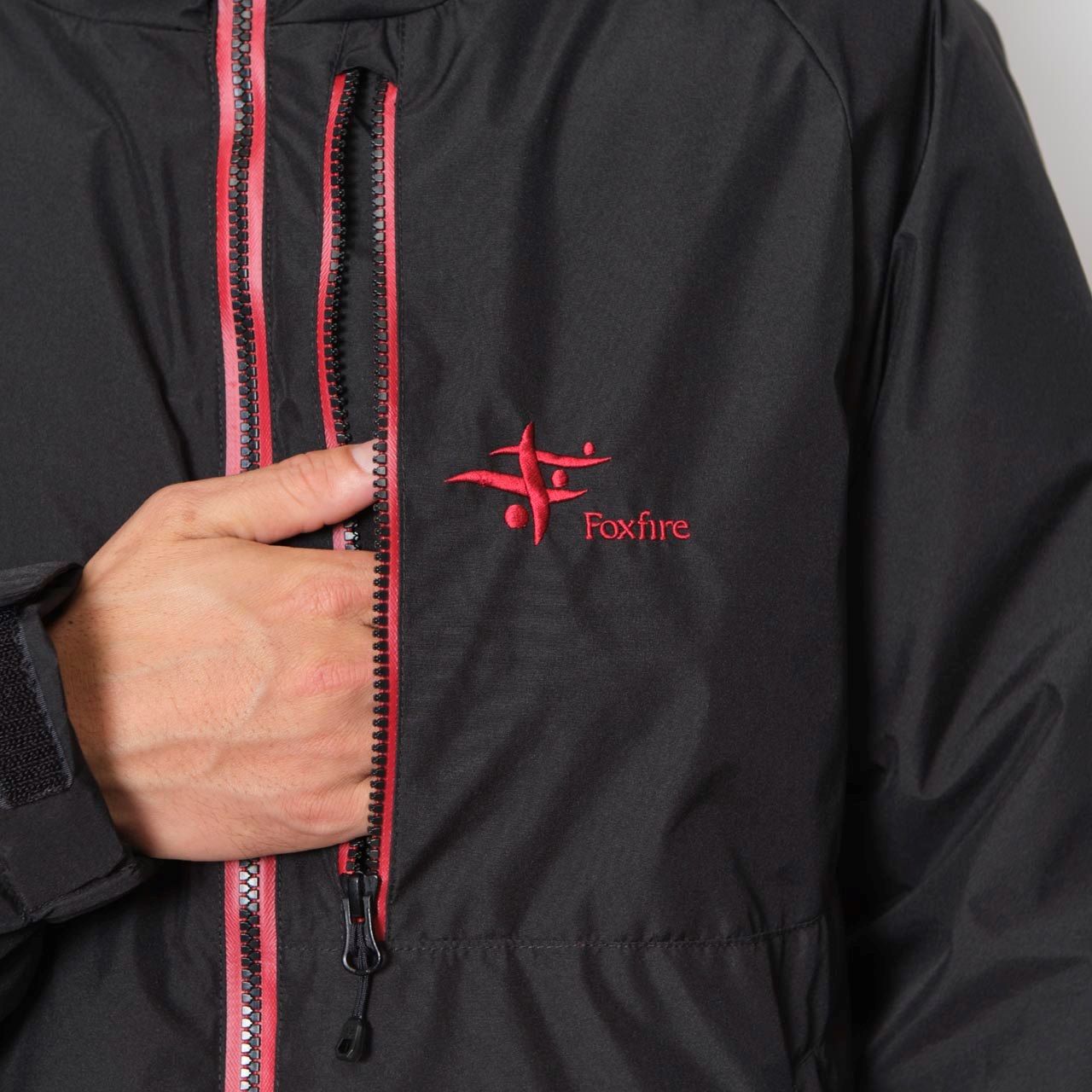 Foxfire × NANGA GORE-TEX WS フィッシングダウンジャケット 2026/ブラック×レッド