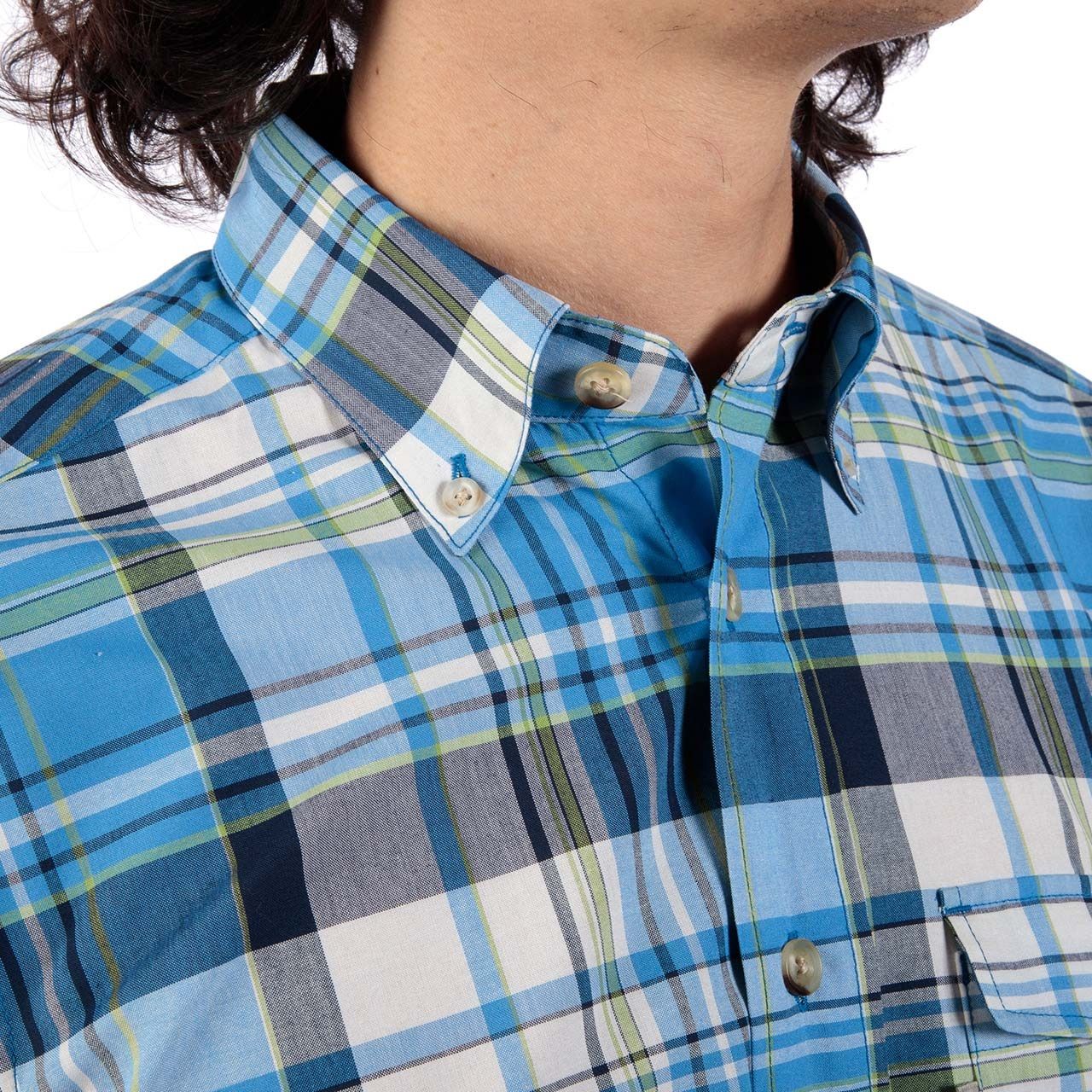 Foxfire - Cシールドフレッシュチェックシャツ (Men's)/ブルー