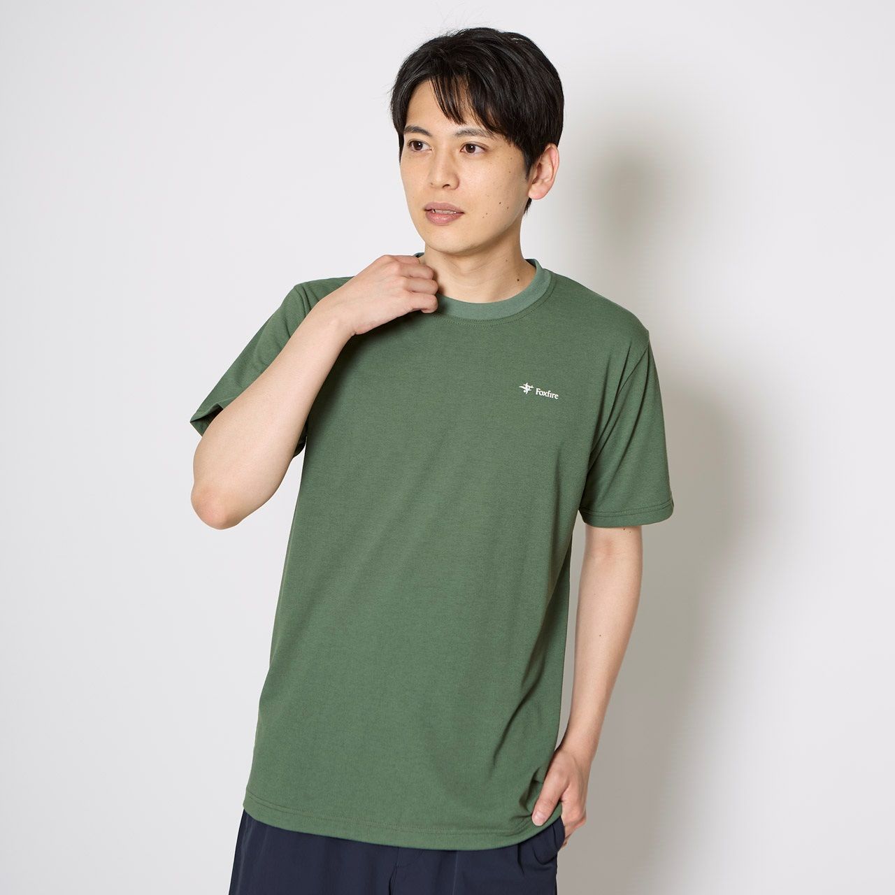 CシールドマングローブティーS/S (Men's)/グレー