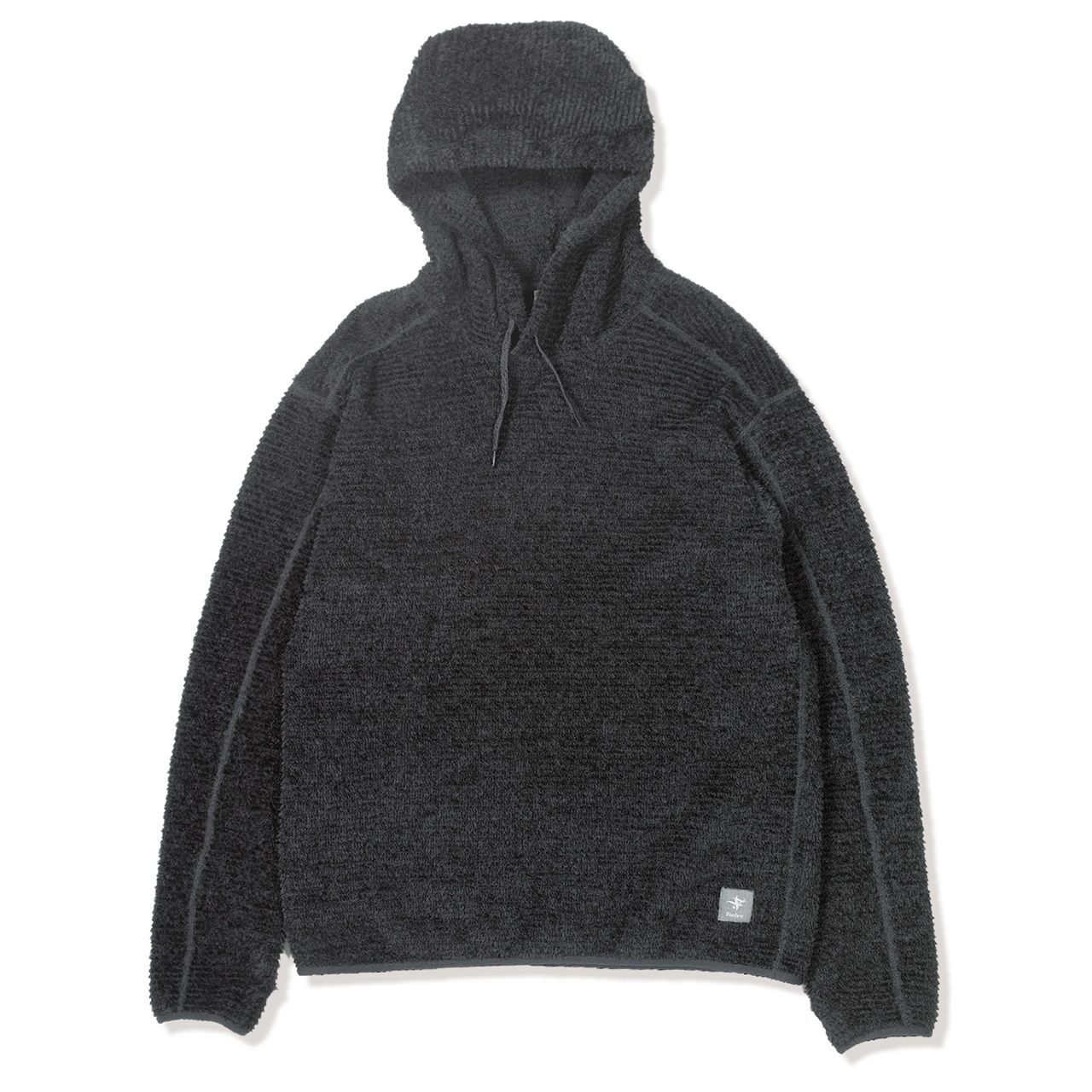 オクタヘリックスニットプルオーバーフーディ (Unisex)/ブラック