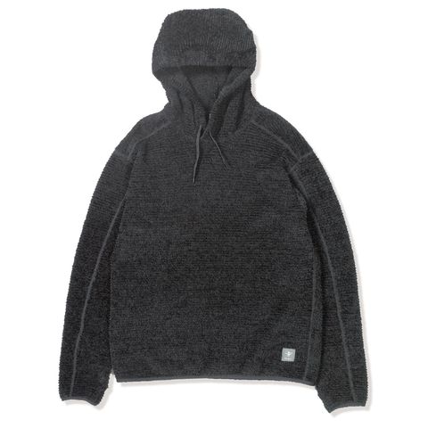 オクタヘリックスニットプルオーバーフーディ (Unisex)/ブラック