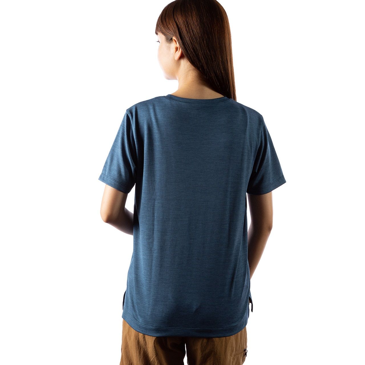 TS EXストレッチロゴティ-S/S(Women's)/グレー