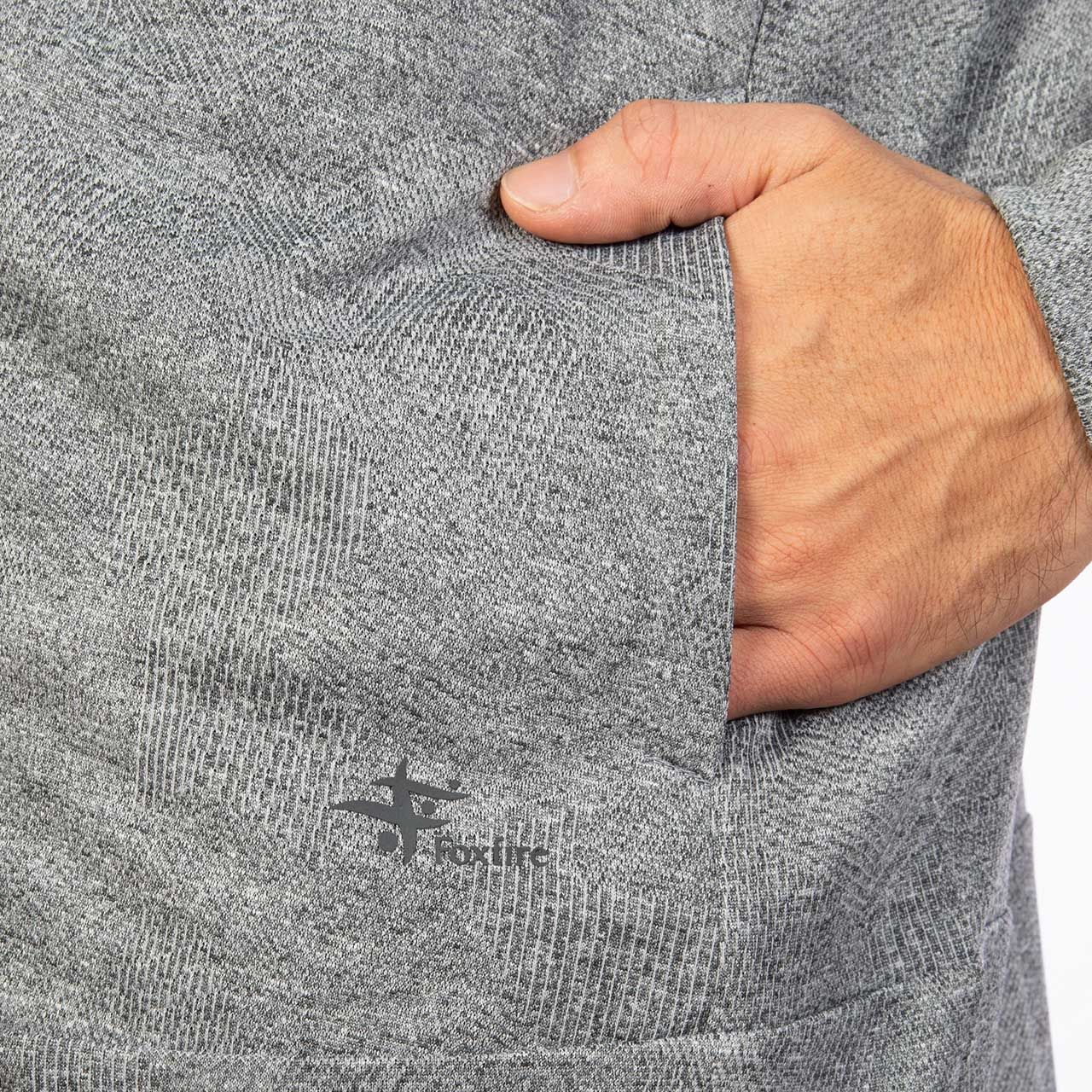 SCウィンドパスフルジップ(Men's)/ライトグレー