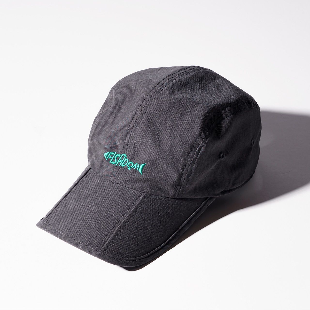 FISHDOMキャップ/チャコール