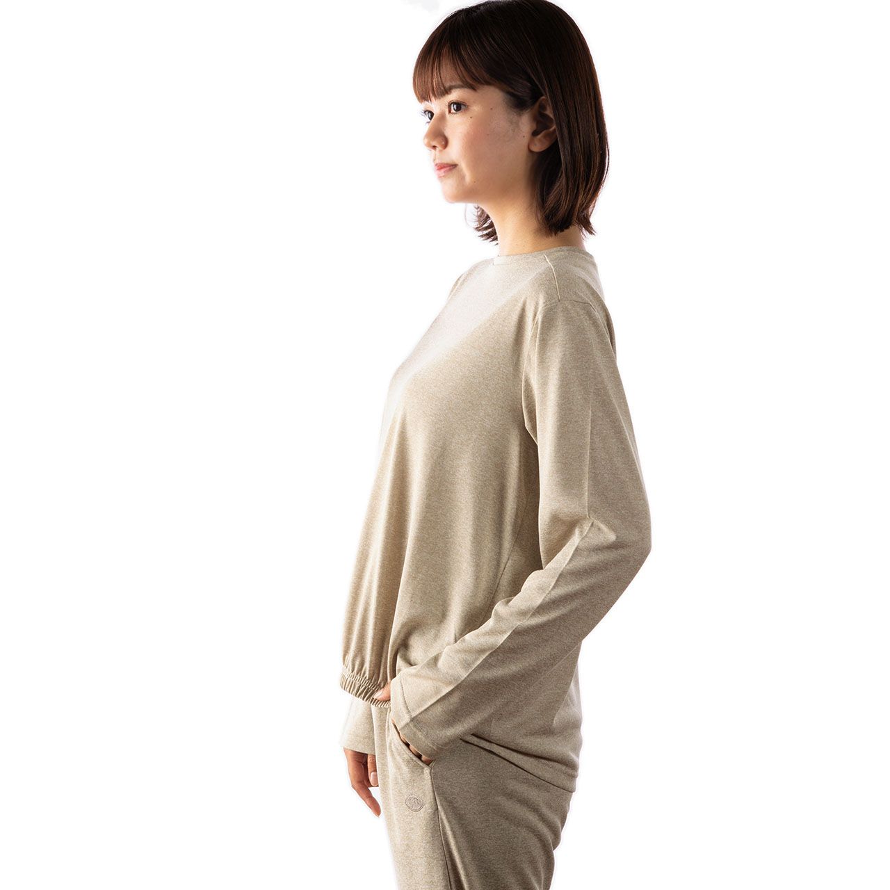 SCメランジコクーンクルー (Women's)/ネイビー