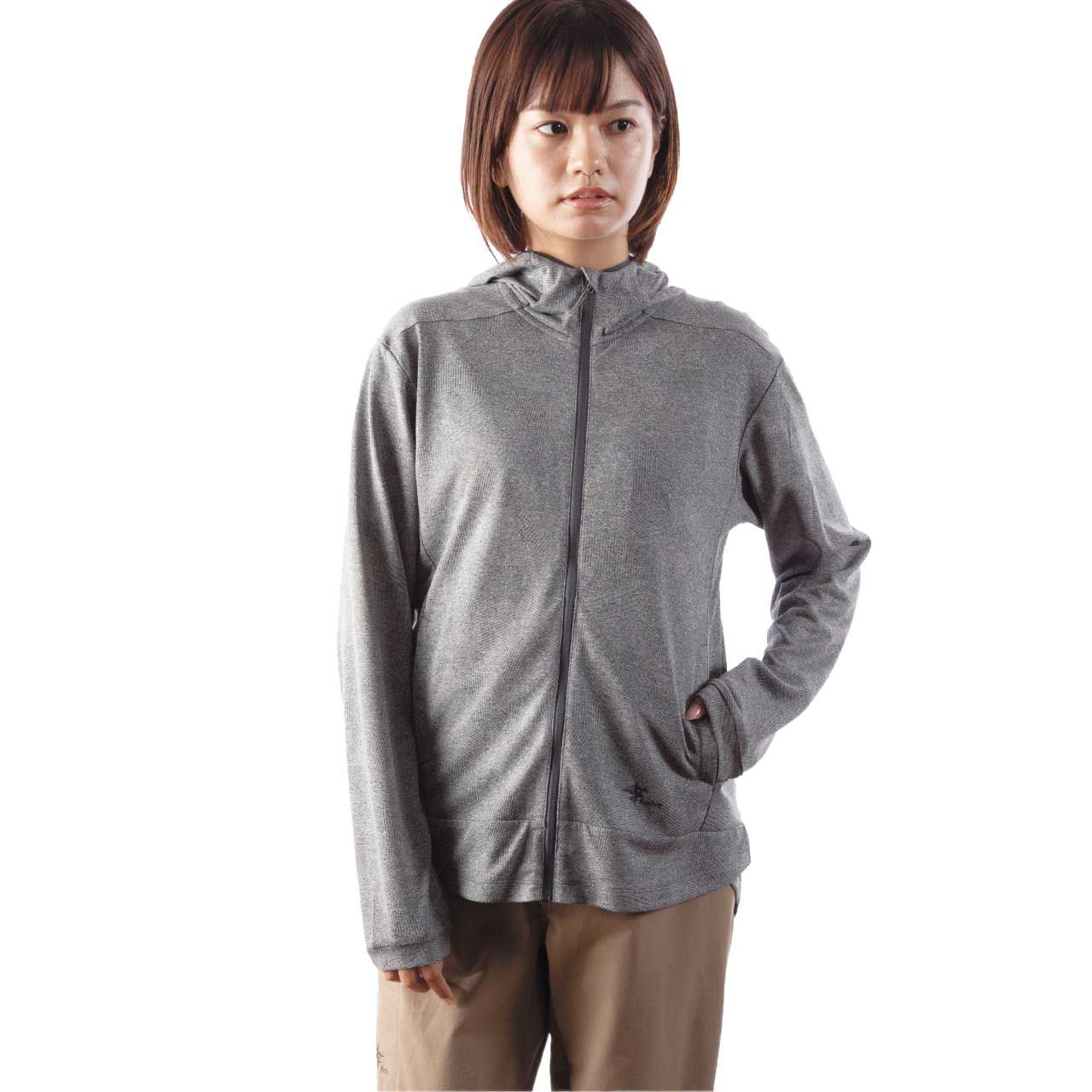 SCウィンドパスフーディ(Women's)/ライトグレー